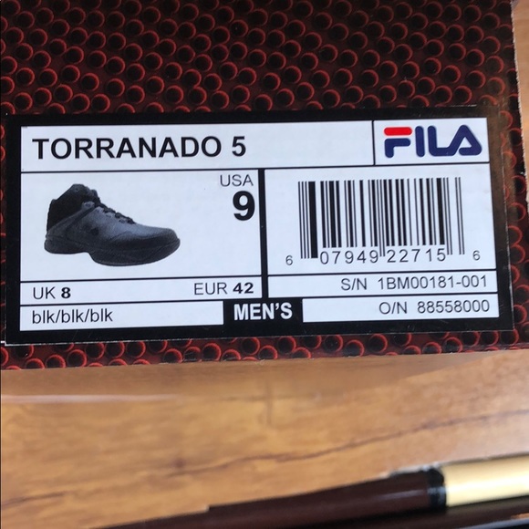 fila torranado 5 mens basketball shoe